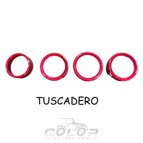 Knob Trim Air Conditioner Media Headlight Control Knob Kit 4PCS Set JL, JLU, Sahara, Rubicon, Jeep Wrangler, JT Gladiator