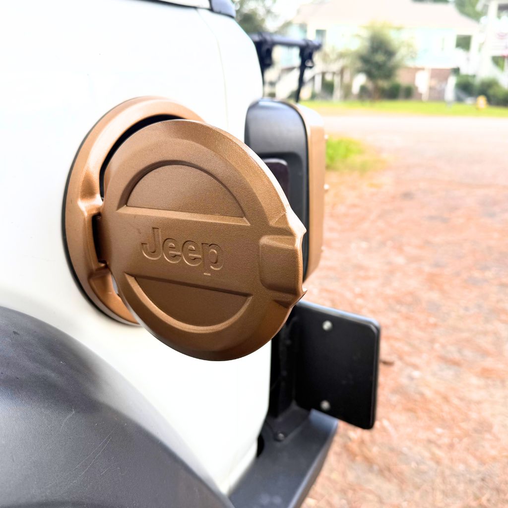 Fuel Tank Cover Gas Cap OEM Factory Part Exterior JL, JLU,  Jeep Wrangler 2018-2025