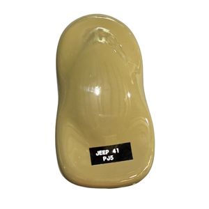 Color Sample JEEP OEM FACTORY COLORS