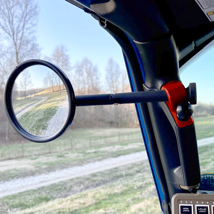 **2024** Gladiator / JT A-Pillar Side Jeep Mirrors with Base Mount Driver AND Passenger