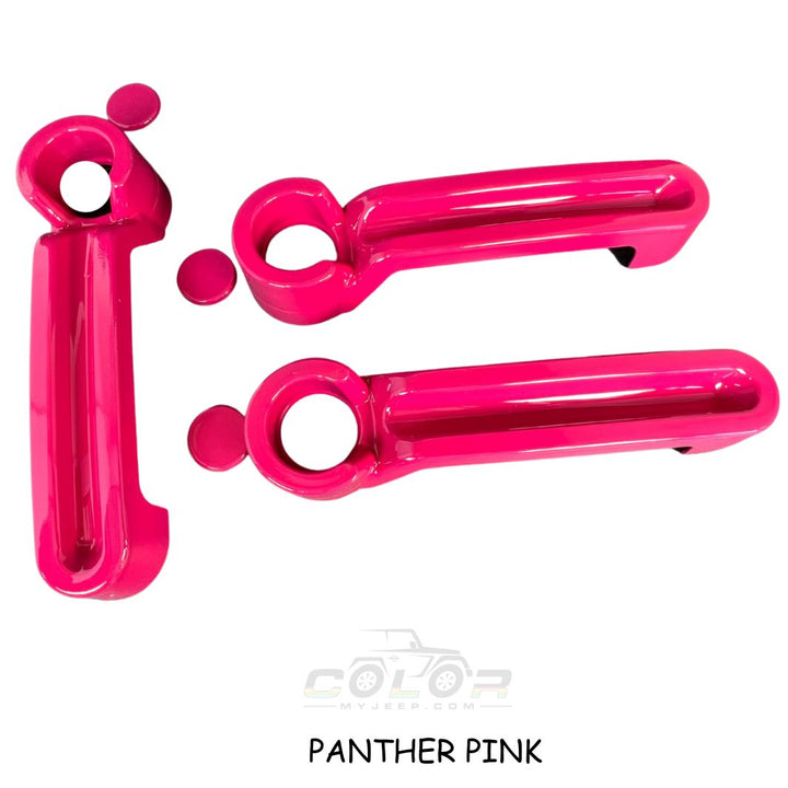Door Handle Accent Covers Exterior Jeep Trim JK and Jeep Liberty 2 Door