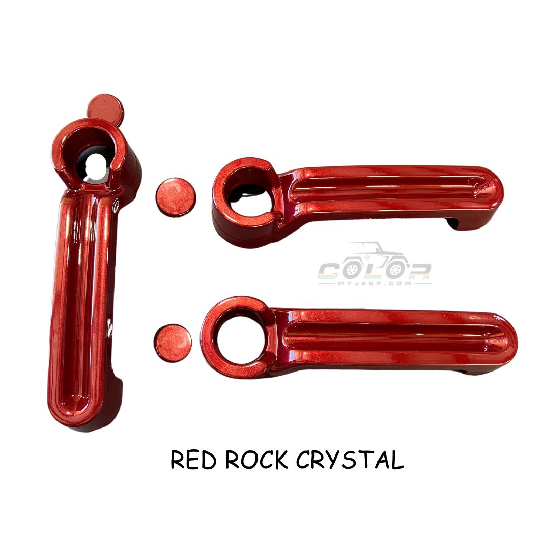 Door Handle Accent Covers Exterior Jeep Trim JK and Jeep Liberty 2 Door
