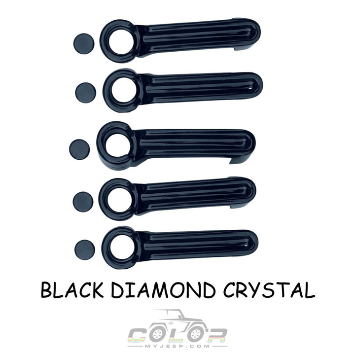 Door Handle Accent Covers Exterior Jeep Trim JK and Jeep Liberty 4 Door