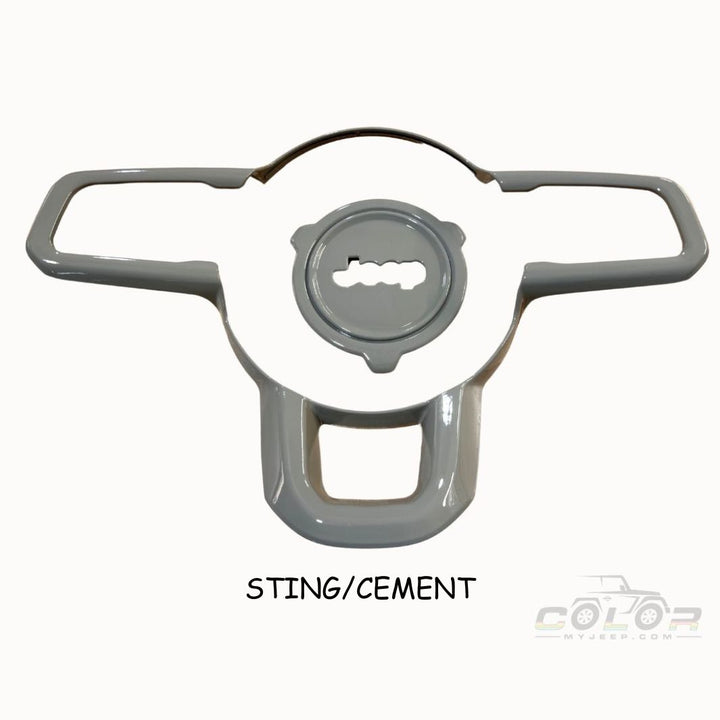 Steering Wheel and Center Hub Trim 2 PCS set, JL/JLU GLADIATOR