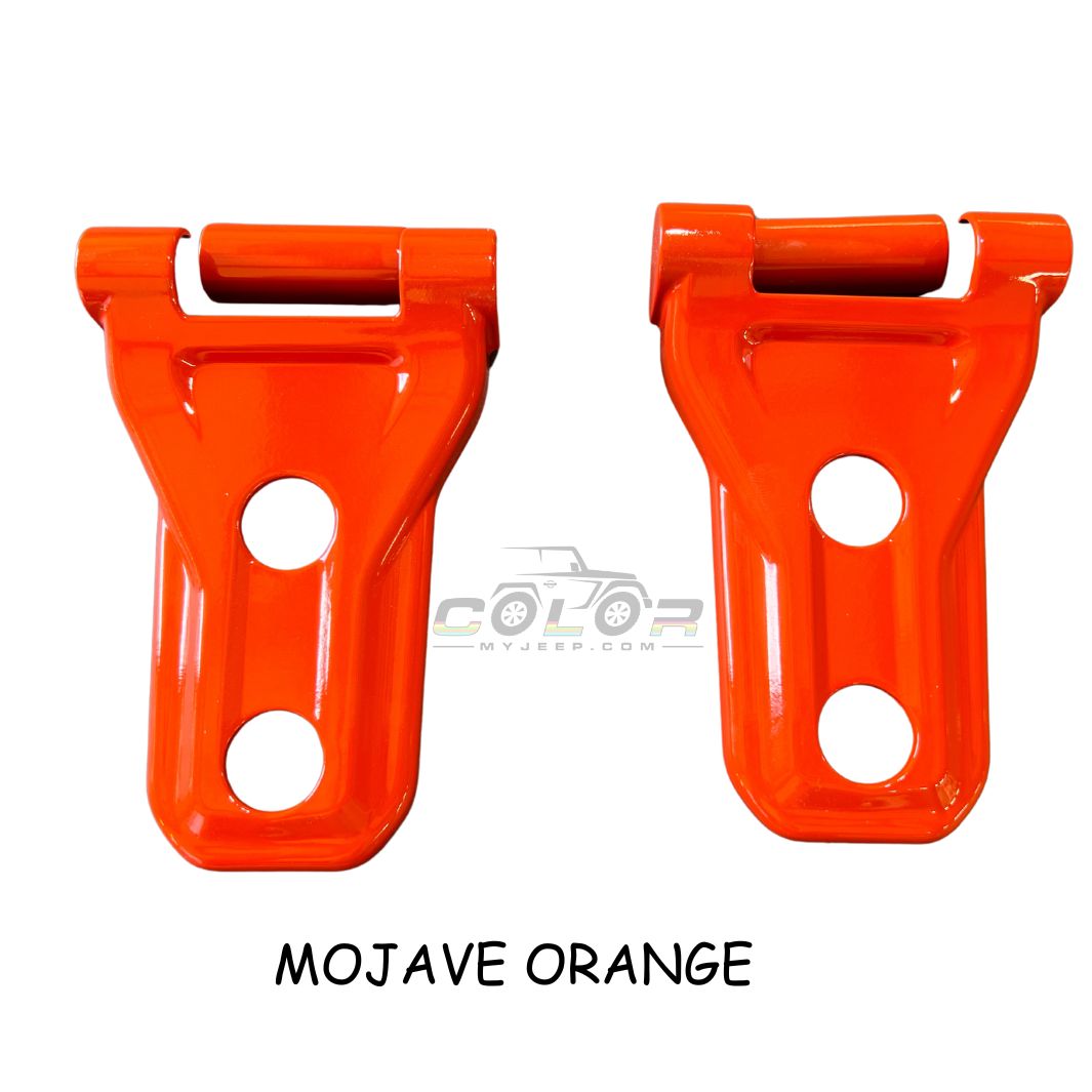 Hood Hinge Cover Accent Trim JL, JLU, Sahara, Rubicon, Wrangler, JT, Gladiator Jeep
