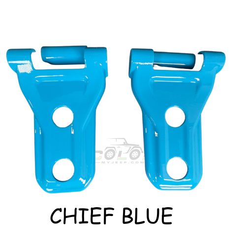 Hood Hinge Cover Accent Trim JL, JLU, Sahara, Rubicon, Wrangler, JT, Gladiator Jeep