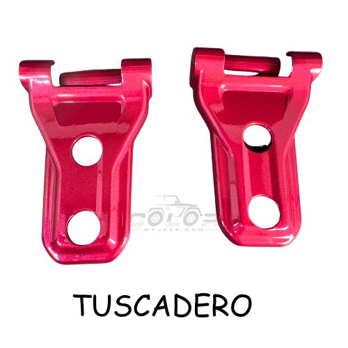 Hood Hinge Cover Accent Trim JL, JLU, Sahara, Rubicon, Wrangler, JT, Gladiator Jeep