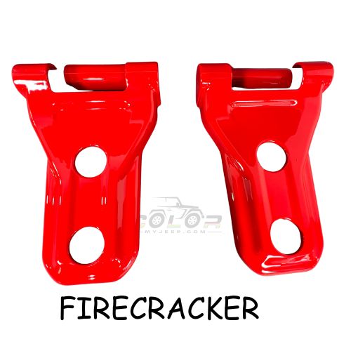 Hood Hinge Cover Accent Trim JL, JLU, Sahara, Rubicon, Wrangler, JT, Gladiator Jeep