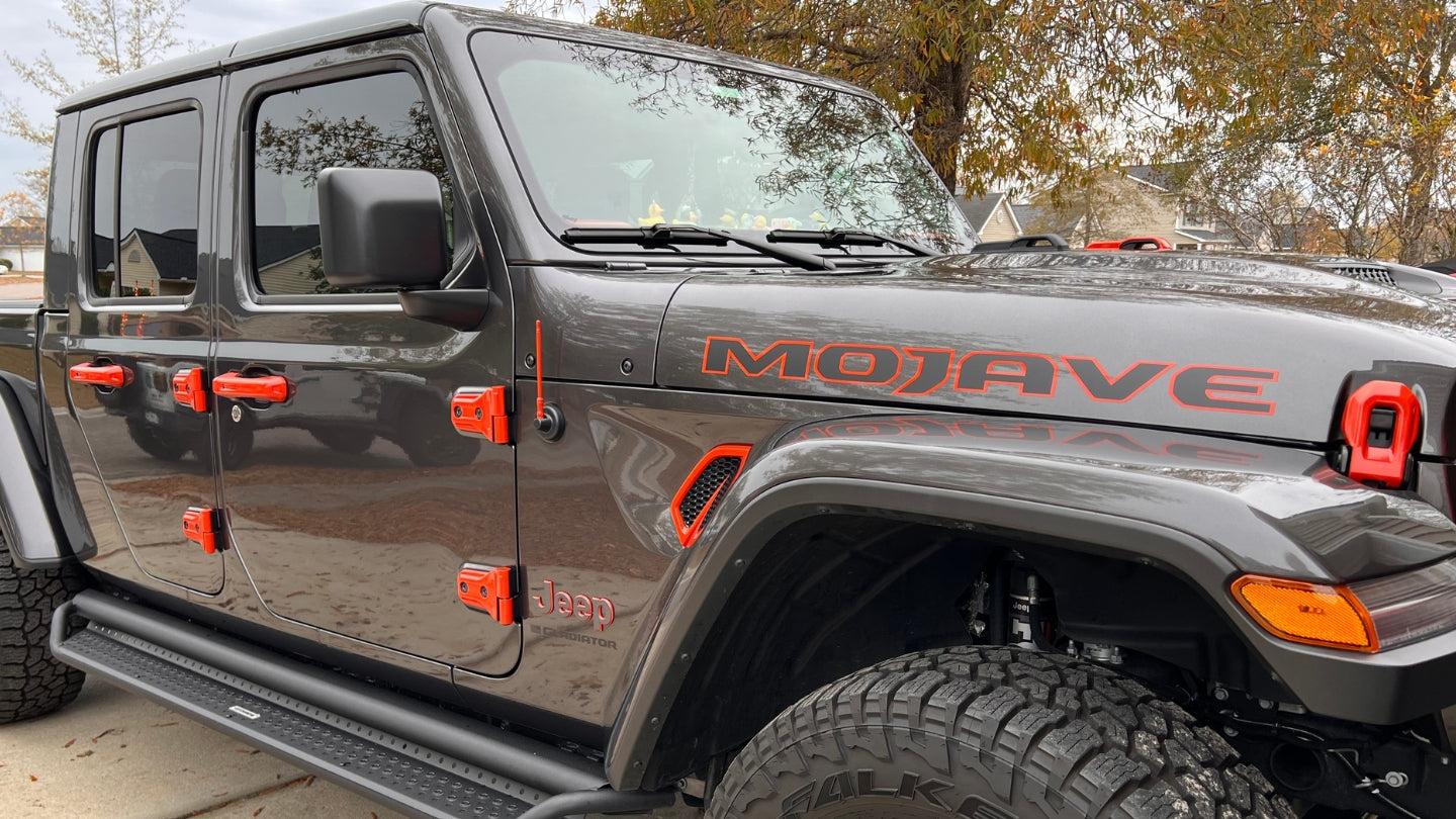 Jeep Gladiator trim covers