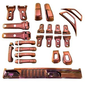 Premium EXTERIOR Accent Trim Cover Package Jeep WRANGLER JL 2018-CURRENT 4 Dr CHAMELEON-Color My Ride, LLC 