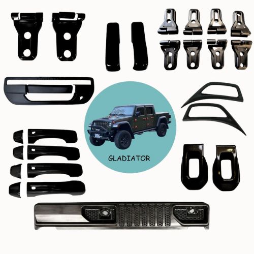 Premium EXTERIOR Accent Trim Cover Package Jeep JT Gladiator CHAMELEON