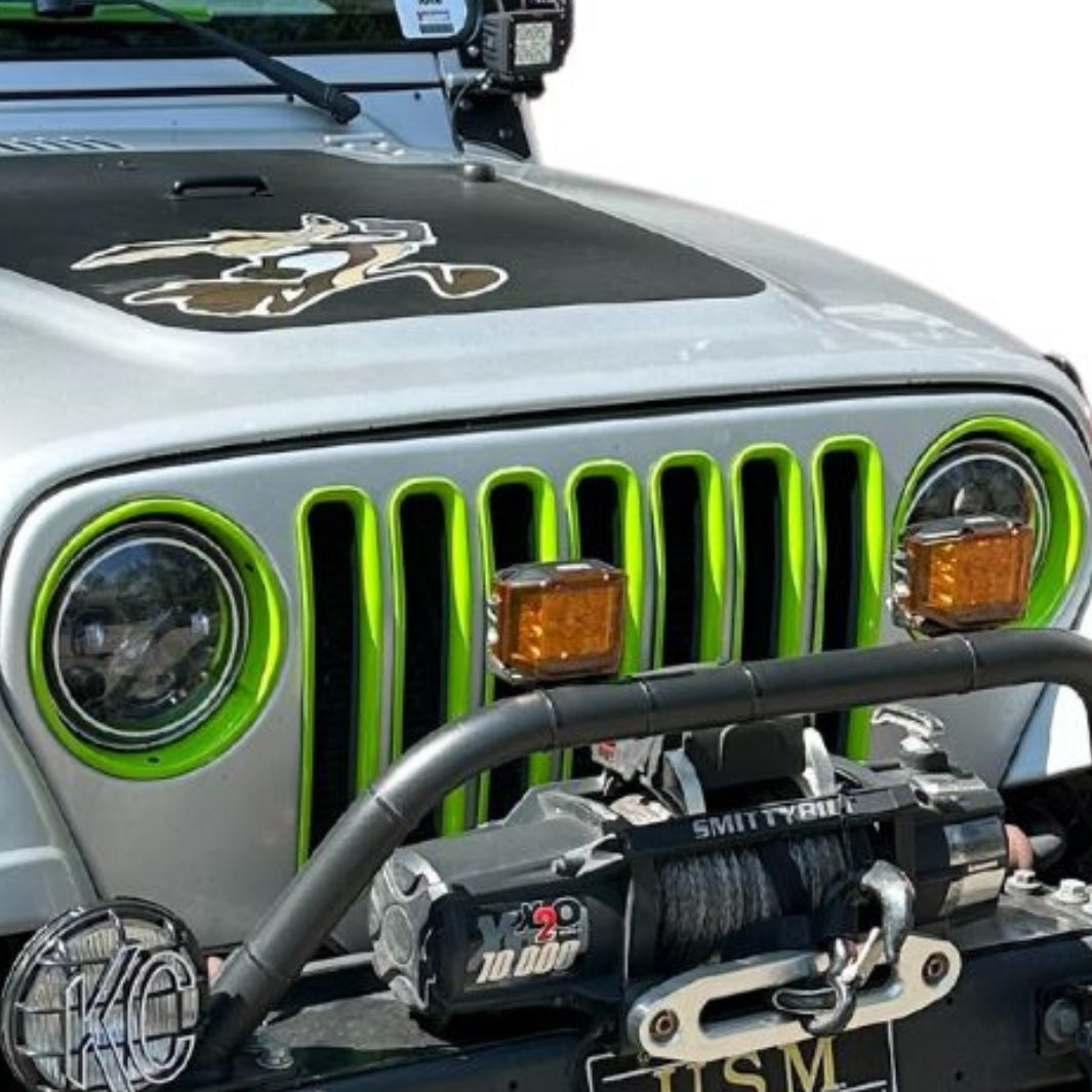 TJ Jeep Accent Color Trim Covers