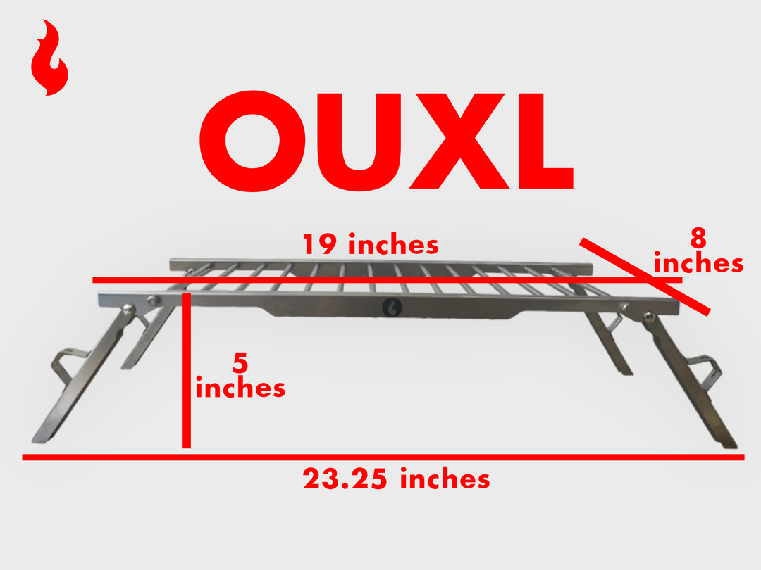 OUXL: Over/Under/Extra/Large Grill and Stand (Krakatoa Size)