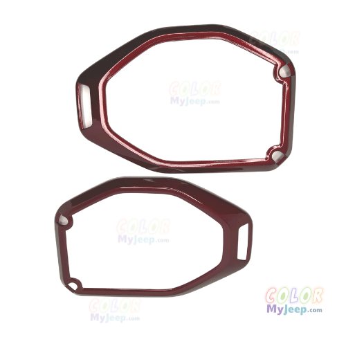 CMJ Interior Trim JL, JLU, Sahara, Rubicon, Jeep Wrangler, JT Gladiator Interior Roof Speaker Bezel Accent Cover Trim