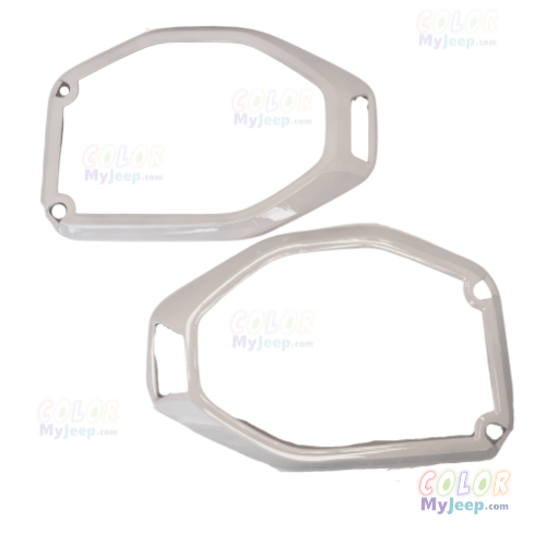 CMJ Interior Trim JL, JLU, Sahara, Rubicon, Jeep Wrangler, JT Gladiator Interior Roof Speaker Bezel Accent Cover Trim