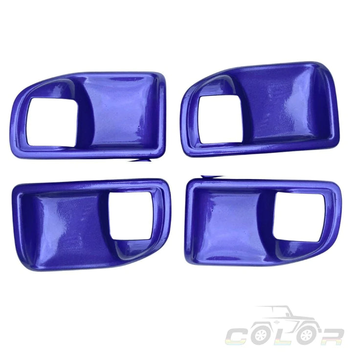 Jeep Trim Interior Trim 4 DOOR / PURPLE Xtreme Purple Pearl Plum Crazy PHG JK Door Bowl Covers Interior Accent Trim 2 Door or 4 Door