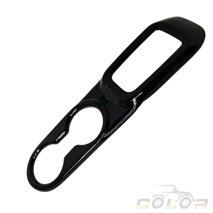 Jeep Trim Interior Trim BLACK Diamond Black Crystal PXJ JK Gear Shift Cup Holder Interior Bezel Accent Trim